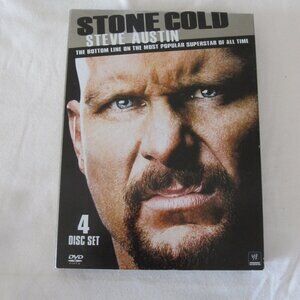 DVD TV Series Set: WWE Stone Cold Steve Austin- The Bottom Line - over 10 hours